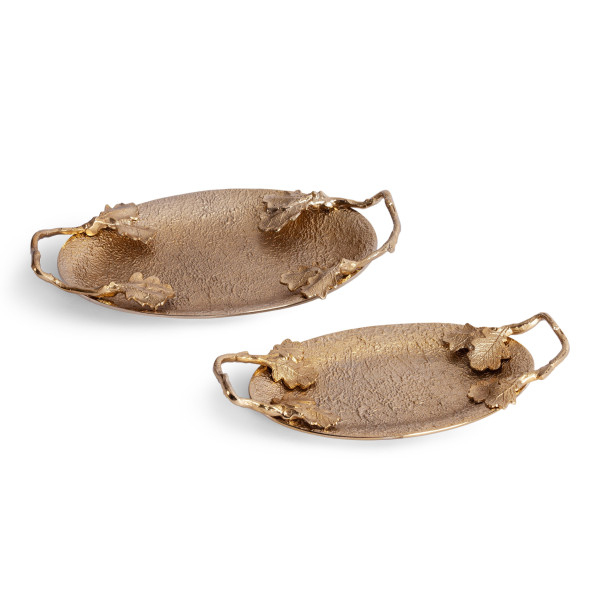 Поднос Secret De Maison MAPLE2 ( mod. 9586 ) алюминиевый сплав, 34,5x17,75x6,5 см, золото/gold фото № 7