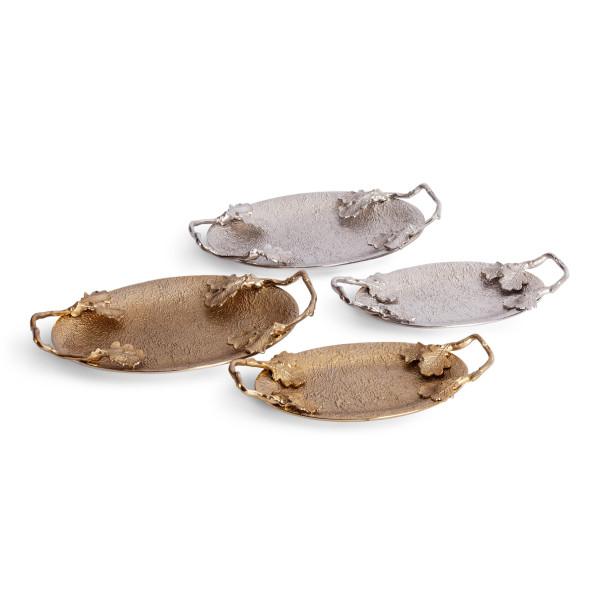 Поднос Secret De Maison MAPLE2 ( mod. 9586 ) алюминиевый сплав, 34,5x17,75x6,5 см, золото/gold фото № 8