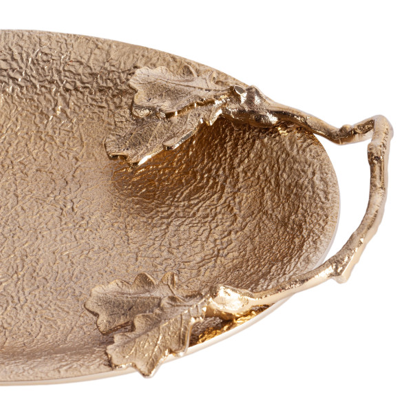 Поднос Secret De Maison MAPLE2 ( mod. 9586 ) алюминиевый сплав, 34,5x17,75x6,5 см, золото/gold фото № 5