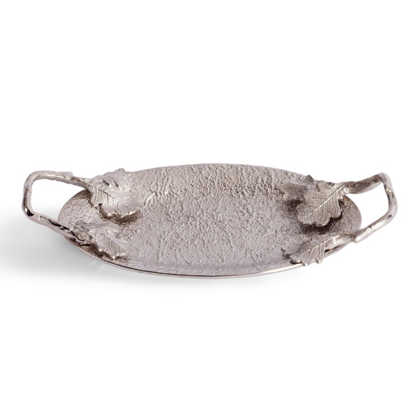 Поднос Secret De Maison MAPLE2 ( mod. 9586 ) алюминиевый сплав, 34,5x17,75x6,5 см, никель/nickel фото № 4