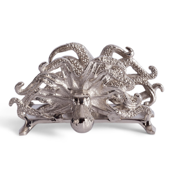 Салфетница Secret De Maison OCTOPUS ( mod. 9681 ) алюминиевый сплав, 17,75x12,75x10 см, никель/nickel фото № 3