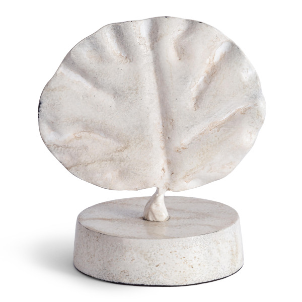 Декор Secret De Maison LEAF4 ( mod. 9762 ) алюминиевый сплав, 14x10x15,5 см,  белая платина/white antique plating фото № 2