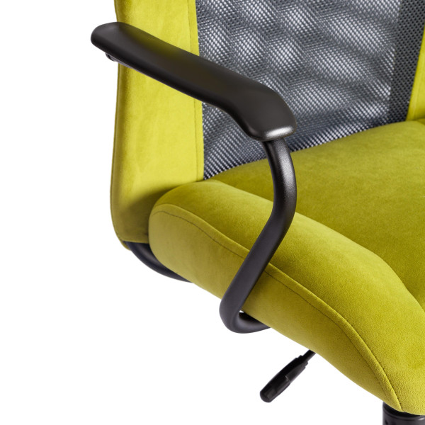 Кресло STAFF флок/ткань, олива/серый, 23/W-12 фото № 9