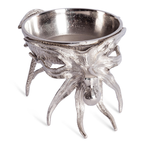 Монетница Secret De Maison OCTOPUS1 ( mod. 9608 ) алюминиевый сплав, 20,5x15,5x13 см, никель/nickel фото № 4