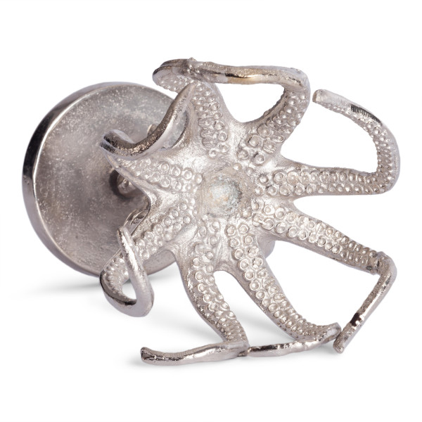 Подсвечник Secret De Maison OCTOPUS2 ( mod. 3933 ) алюминиевый сплав, 12,75x12,75x26,5 см, никель/nickel antique фото № 4