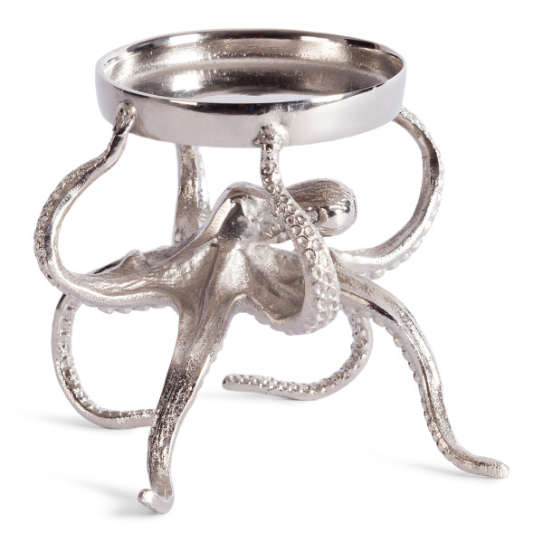 Подсвечник Secret De Maison OCTOPUS1 ( mod. 3931 ) алюминиевый сплав, 15,5x11,5x11 см, никель/nickel фото № 2