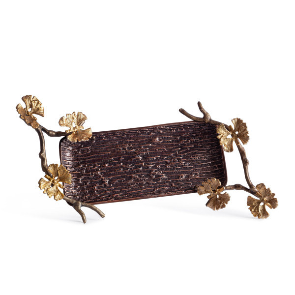 Поднос Secret De Maison MAPLE4 ( mod. 9592 ) алюминиевый сплав, 47,5x27,5x8,5 см, латунь, золото/brass, gold фото № 2