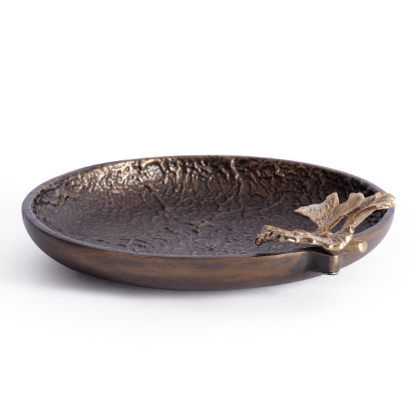 Блюдо Secret De Maison MAPLE1 ( mod. 9552 ) алюминиевый сплав, 205x17x5 см, латунь, золото/brass, gold фото № 3