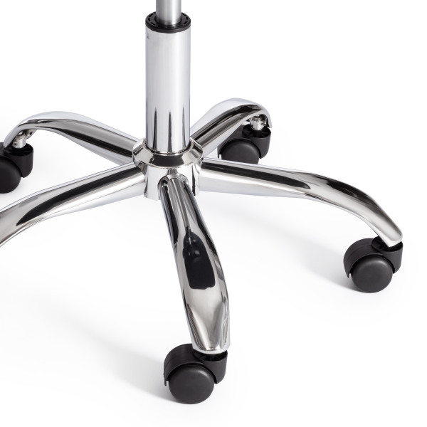 Офисное кресло TULIP (mod.106-1) металл/пластик/PU, 58 x 47 x 97см, White (белый) / Chrome (хром) фото № 8