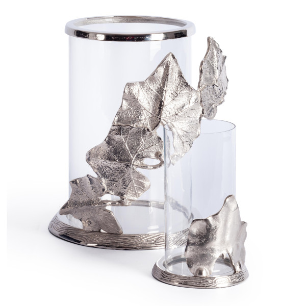 Подсвечник Secret De Maison LEAF2 ( mod. 9379 ) алюминиевый сплав, 14x14x21,5 см, никель/nickel фото № 5