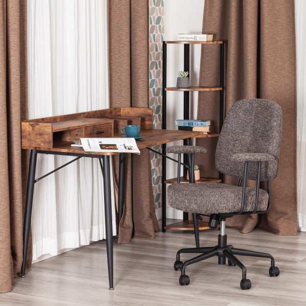 Кресло CITY-LOW ткань, темно-серый фото № 15