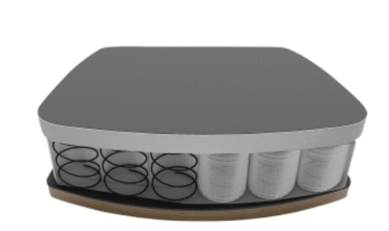 Кресло CITY-LOW ткань, темно-серый фото № 14