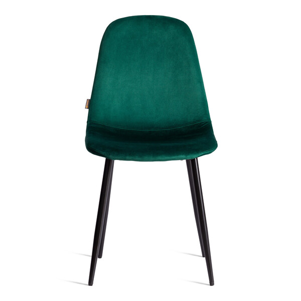 Стул BREEZE (mod. JSC-58) Велюр/металл , 44 х 53 х 86 см, Green (зеленый) HLR56 / черный фото № 5