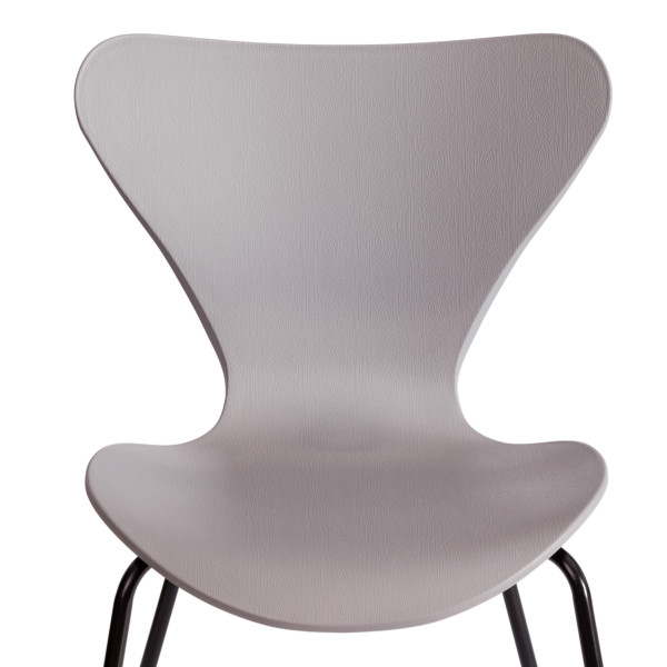 Стул Jacobsen (mod DC 102-1) пластик/металл, 45 х 54.5 х 80 см, Grey (Cерый) /Black (Черный) фото № 6