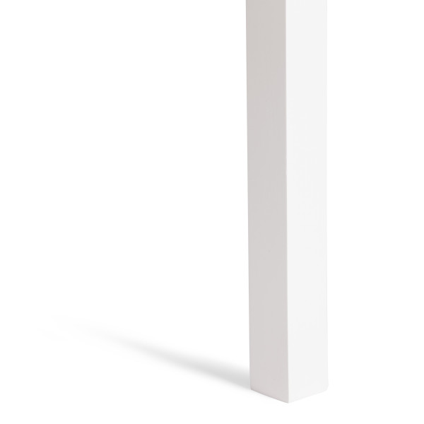 Обеденный комплект Хадсон (стол + 4 стула)/ Hudson Dining Set (mod.0104) МДФ/тополь/меламин, стол: 118х74х73 см, стул: 42,5x46,5x93,5 см, white (белый) / grey (серый) фото № 4