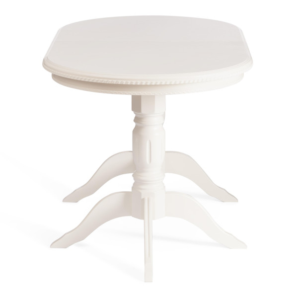 Стол COPPOLA бук, мдф, 140+40x80x77см, Ivory white фото № 2