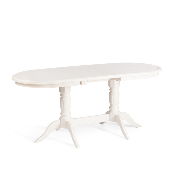 Стол COPPOLA бук, мдф, 140+40x80x77см, Ivory white фото № 9