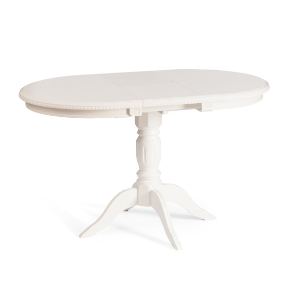 Стол STEFANO бук, мдф, 100+30x80x77см, Ivory white фото № 9