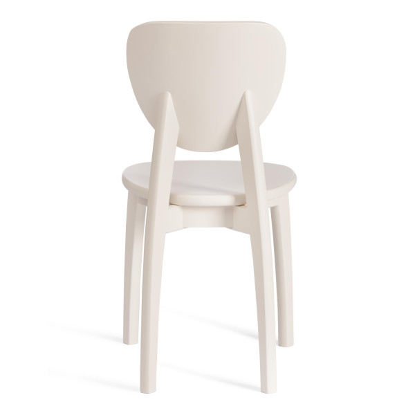 Стул DIAMANTE жесткое сидение бук, 42 х 42 х 85 см, ivory white фото № 4