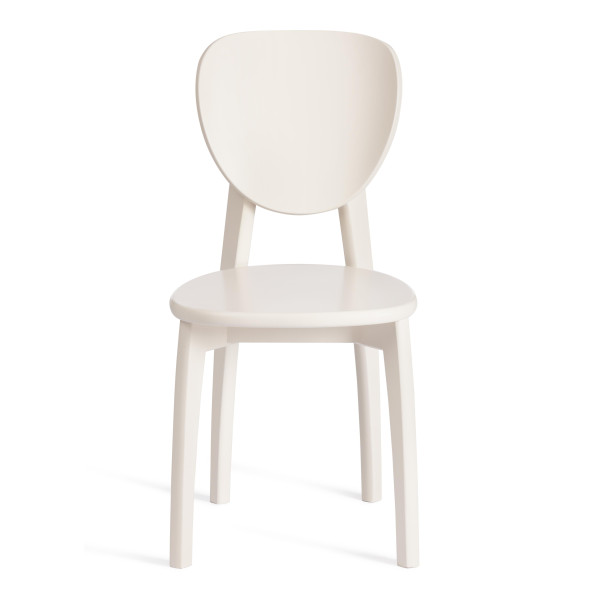Стул DIAMANTE жесткое сидение бук, 42 х 42 х 85 см, ivory white фото № 5