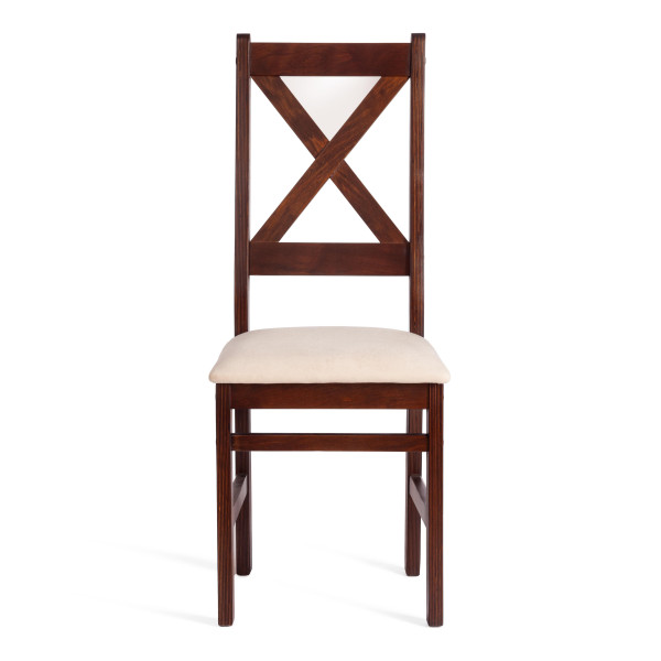 Стул CROSSMAN NEW, Многослойный березовый шпон, 41х40x100 см, cappuchino/велюр бежевый фото № 5