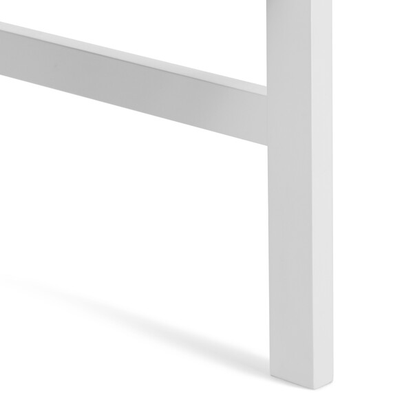 Стул Sweden/Свиден Нью, многослойный березовый шпон, 41х40х99см, белый/велюр темно-серый фото № 8