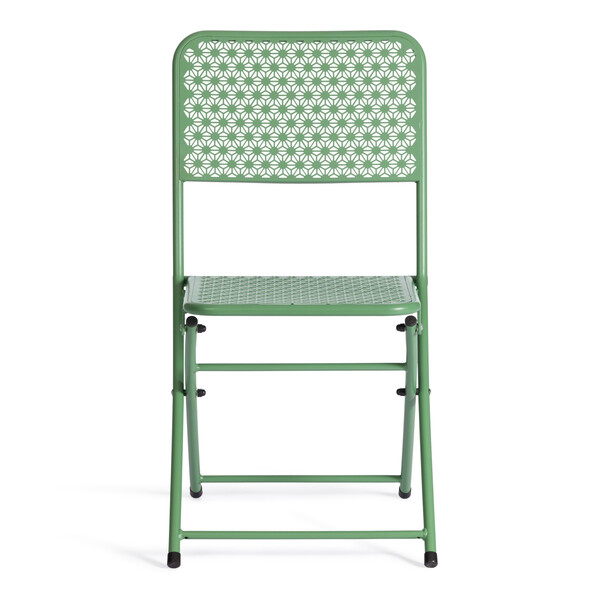 Стул Secret De Maison Villa стальной сплав, 44х42х83см, зеленый фото № 5