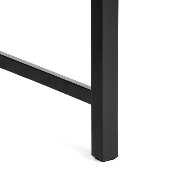 Обеденный комплект Sonata (стол + 4 стула) массив сосны, стол: 120х75х73см  стул :41х50х95см, антик/чёрный фото № 6