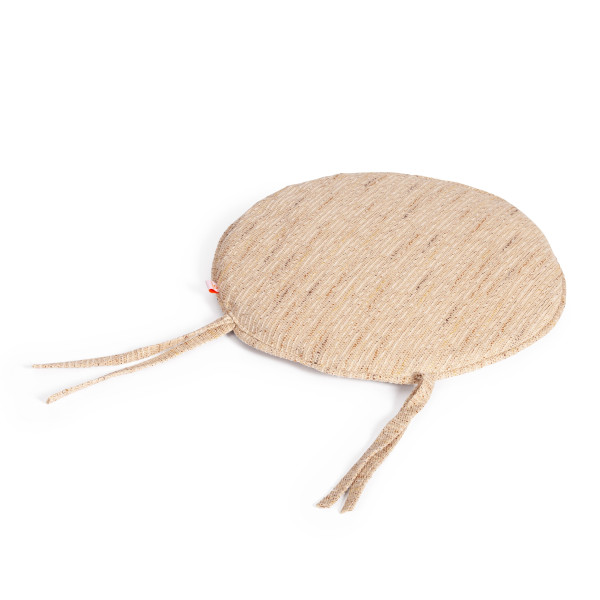 ТЕРРАСНЫЙ КОМПЛЕКТ "PELANGI" (стол со стеклом + 2 кресла) / с подушками / ротанг, кресло 65х65х77см, стол диаметр 64х61см, walnut (грецкий орех) фото № 7