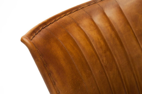 Кресло Secret De Maison «Паганель» (Paganel) 2106 из натуральной кожи (Античный светлый) фото № 6