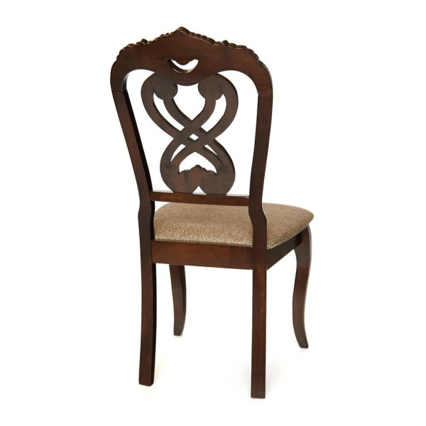 Стул с мягким сиденьем «Андромеда» (Andromeda) (Cappuccino (тёмный орех)) фото № 4