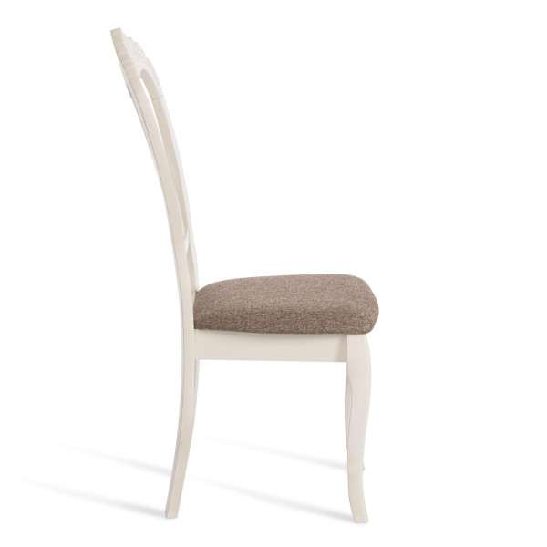 Стул с мягким сиденьем «Андромеда» (Andromeda) (Ivory white (слоновая кость)) фото № 2