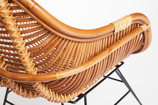 Кресло Secret De Maison «Pitaya» (mod. 01 5089 SP KD/1-1) натуральный ротанг (Светлый мёд) фото № 7