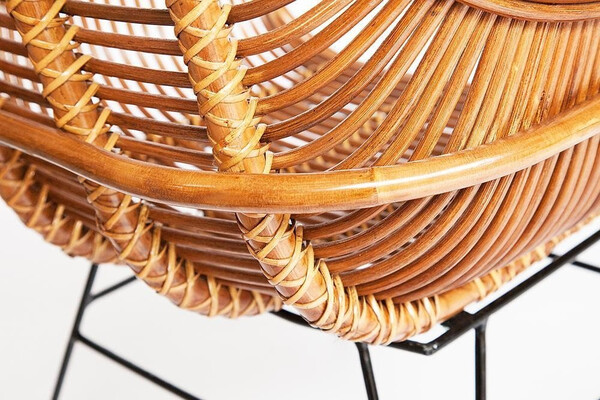 Кресло Secret De Maison «Pitaya» (mod. 01 5089 SP KD/1-1) натуральный ротанг (Светлый мёд) фото № 8