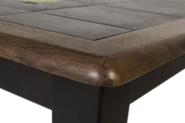 Стол обеденный с плиткой СТ 3045P венге (Дерево венге) фото № 2