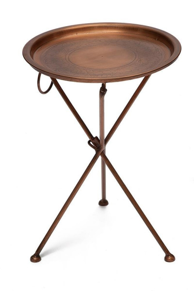 Набор из 2-х складных столиков Secret De Maison «Дэви» (Dewi) M-5259 AB (Коричневый «Лофт») фото № 3