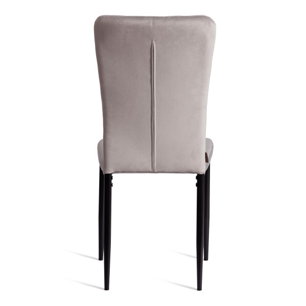 Стул VERTER (mod. BC577-DC) металл, вельвет, 41 х 52 х 95 см, Light grey (светло-серый) HLR14 / черный фото № 4