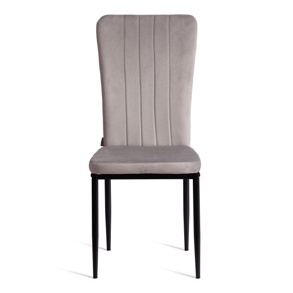 Стул VERTER (mod. BC577-DC) металл, вельвет, 41 х 52 х 95 см, Light grey (светло-серый) HLR14 / черный фото № 5