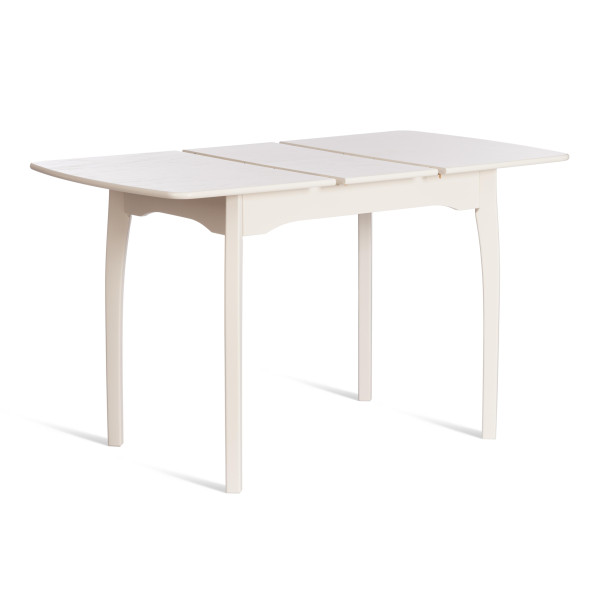 Стол CATERINA бук, мдф, 100+30x70x75, Ivory white фото № 8