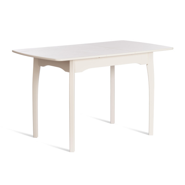 Стол CATERINA бук, мдф, 100+30x70x75, Ivory white фото № 9