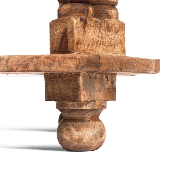 Кофейный стол Бомбей - 1149 палисандр, 45*45*60 см, Natural tinted (натуральный тонированный) фото № 12