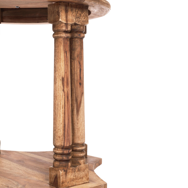 Кофейный стол Бомбей - 1149 палисандр, 45*45*60 см, Natural tinted (натуральный тонированный) фото № 11