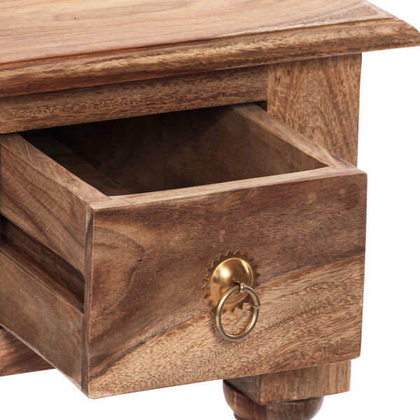 Письменный стол Бомбей ( BC-STUDY ) палисандр, 90*60*76, Natural tinted (натуральный тонированный) фото № 6