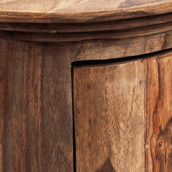 Тумба Бомбей - 0768 палисандр, 71хD28,5см, Natural tinted (натуральный тонированный) фото № 10