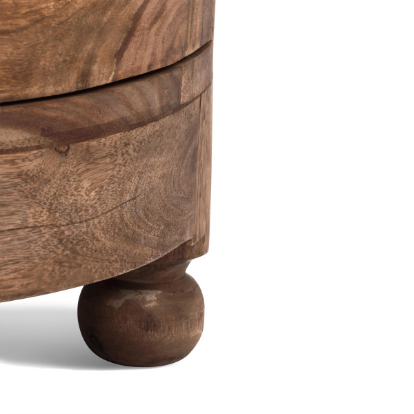 Бар Бомбей -1769 палисандр, 76,5хD45см, Natural tinted (натуральный тонированный) фото № 16