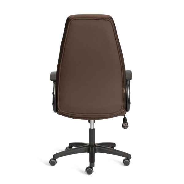 Кресло INTER (24) кож/зам/флок/ткань, коричневый, 36-36/6/TW-24 фото № 4