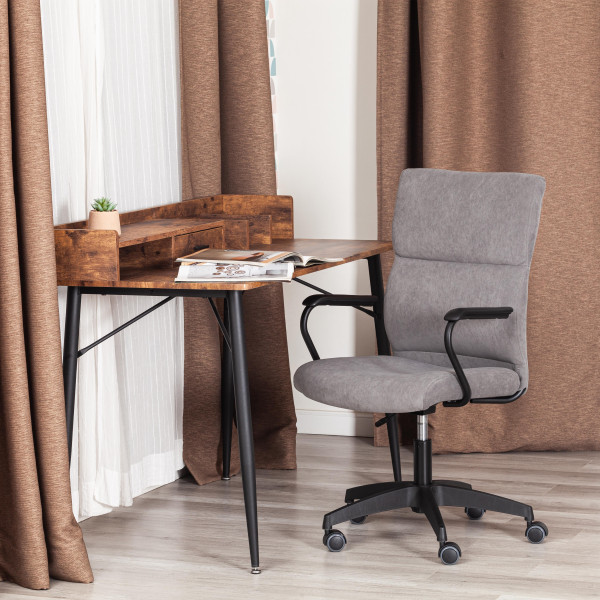 Кресло BENEFIT флок , серый, 29 фото № 12