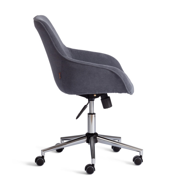 Кресло DUBLIN хром вельвет, графит фото № 2