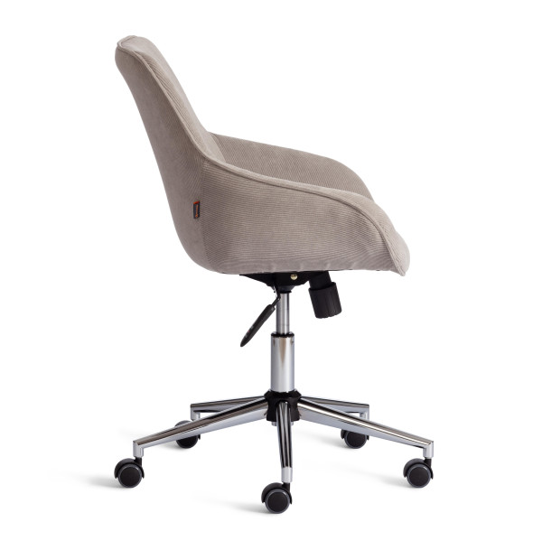 Кресло DUBLIN хром вельвет, серый фото № 2