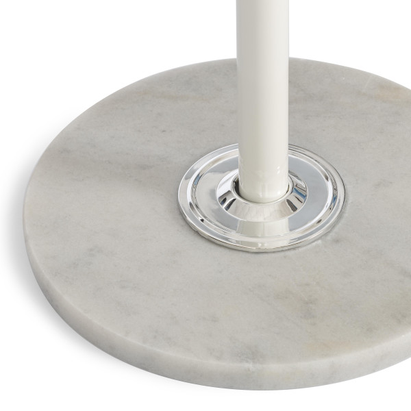 Вешалка Bara (mod. GH-8606) металл/хром/мрамор, 37 x 37 x 175 см, White (Белый) / White (Белый) фото № 5